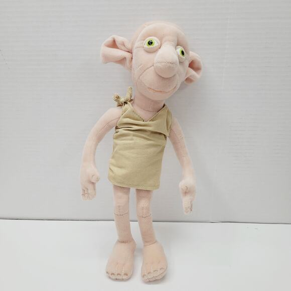 Harry Potter The Noble Collection 12" Poseable Plush/Stuffed Dobby House Elf - Picture 1 of 11